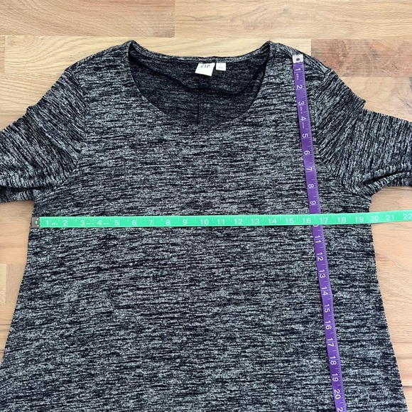 GAP | Bell Sleeve Dark Navy Heather Dress | Size Large - Picture 7 of 7